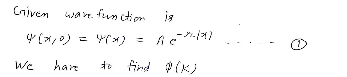 Advanced Physics homework question answer, step 1, image 1